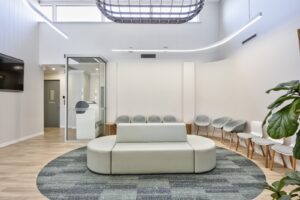modern lobby area with seating rockingham | GPS: -32.289400, 115.742256